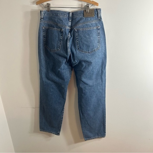 Vintage Calvin Klein High Waisted Mom Jeans Sz 12 90s Denim Women’s High Rise - Picture 5 of 8